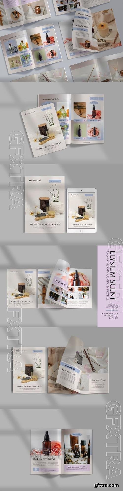 Aromatherapy Catalogue - Template Design 5S967YY