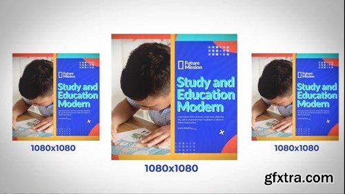 Videohive Education Promo Slideshow Instagram Post 1080x1080 39656022