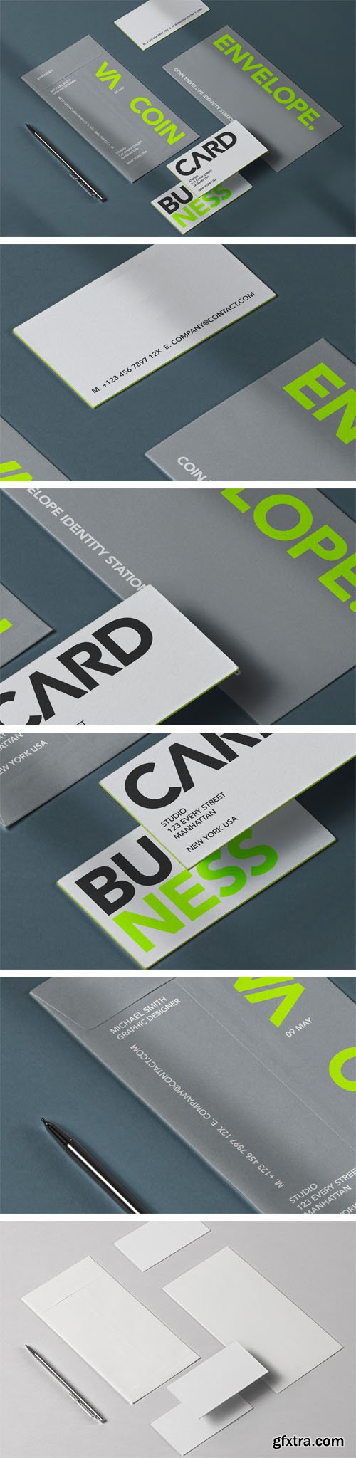 Stationery PSD Mockup Template for your Branding Showcase