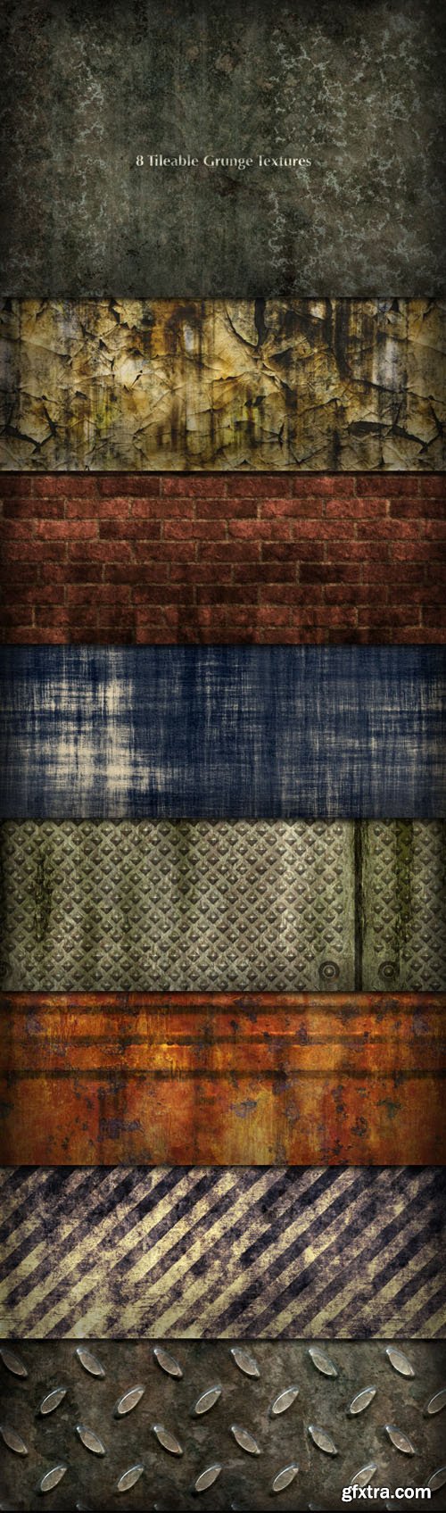 Tileable Grunge Patterns & Textures for Photoshop