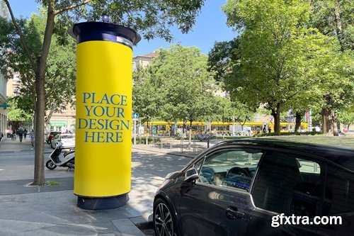 Street Banner Mockup 4RLN7SE