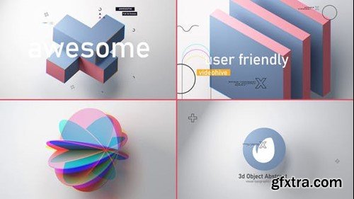 Videohive Object Abstract 3d Intro V 3.0 40104108