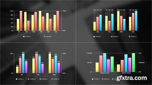 Videohive Vertical Column Infographic 40056693
