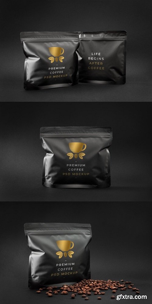 Premium specialty coffee mockup