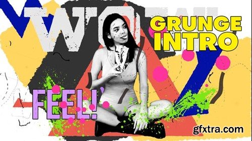 Videohive Stop Motion Grunge Intro 40125513