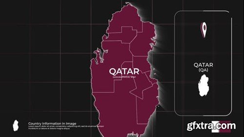 Videohive Qatar Map Promo 40153311
