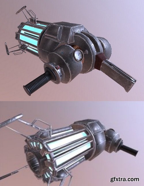 Physgun/ZPEFM/Supercharged Gravity Gun 3D Model