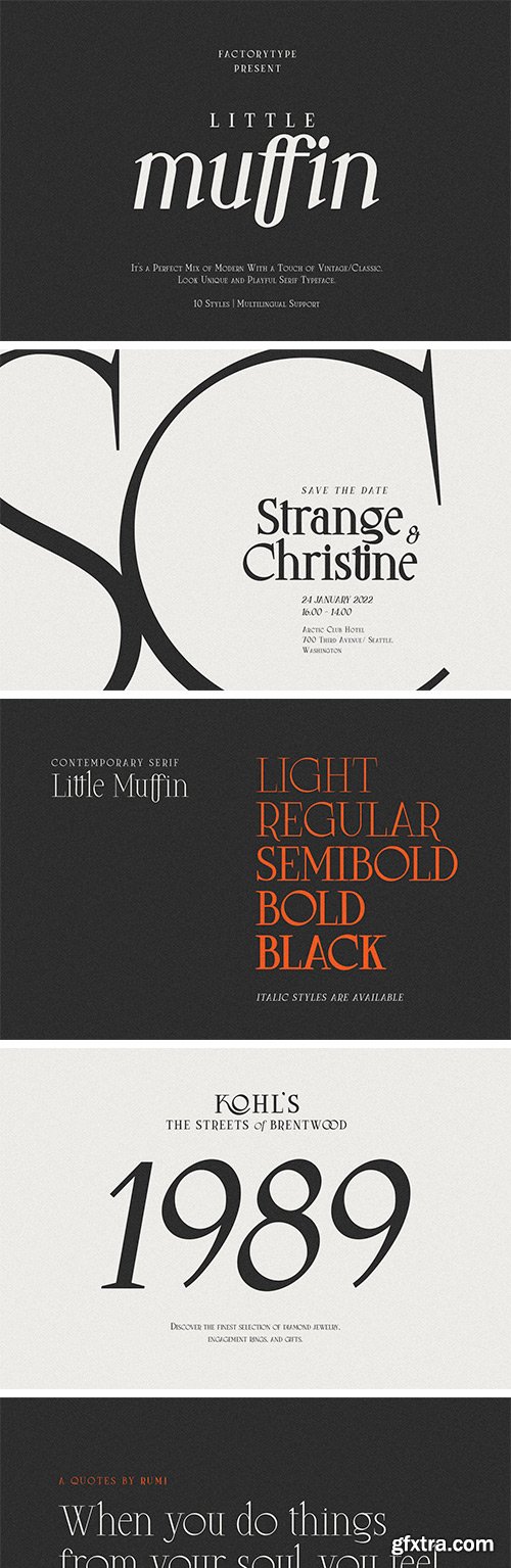 Little Muffin Font Family Little Muffin Font Family