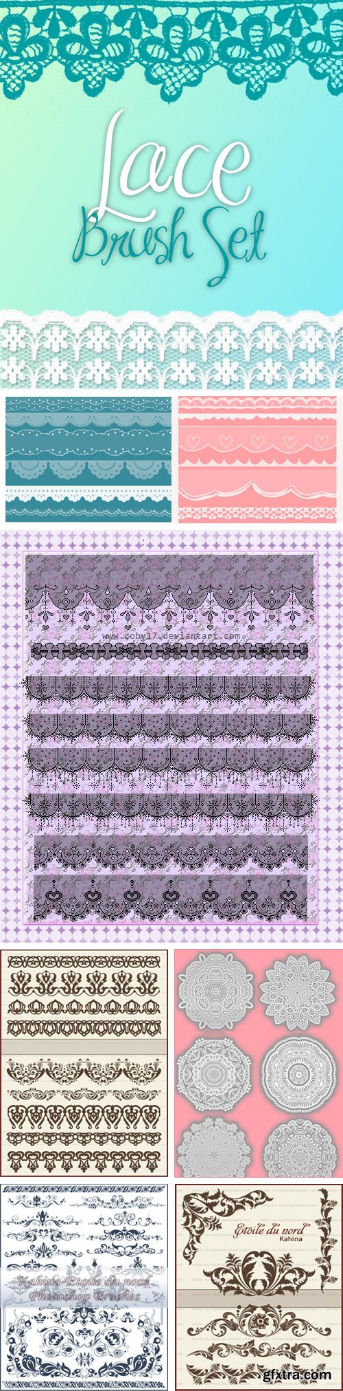 Ornamental Brushes Collection for Photoshop