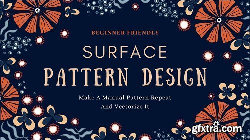 Surface Pattern Design: Make A Manual Pattern Repeat And Digitize It In Adobe Illustrator