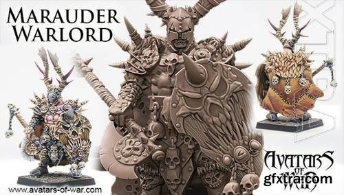 Avatars of War - Marauder Warlord 3D Print