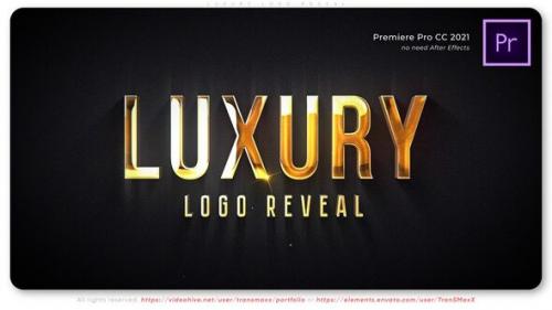 Videohive - Luxury Logo Reveal - 40234343 - 40234343