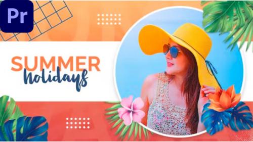 Videohive - Summer Vacation Promo | Memory Slideshow |MOGRT| - 40250979 - 40250979