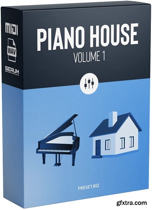 Preset Biz Piano House Vol 1 WAV Serum MiDi-AwZ