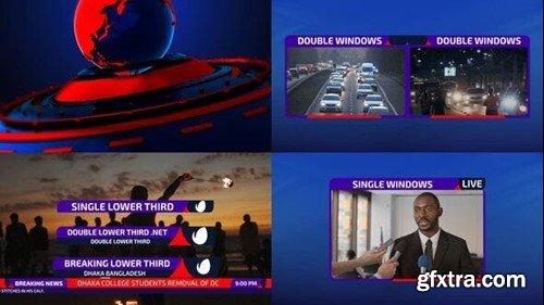 Videohive Broadcast News Package 40367077