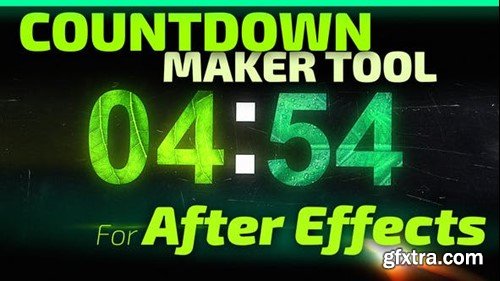 Videohive Countdown Maker Tool for After Effects 40353248