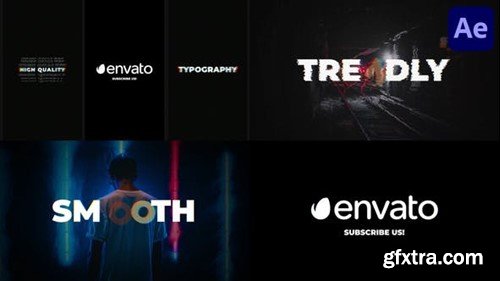 Videohive Typography Glitch Opener for After Effects 40342919