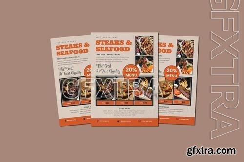 Steak & Seafood Flyer DS4Q9YZ