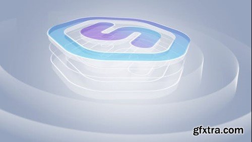 Videohive Glass Logo Reveal 39924446