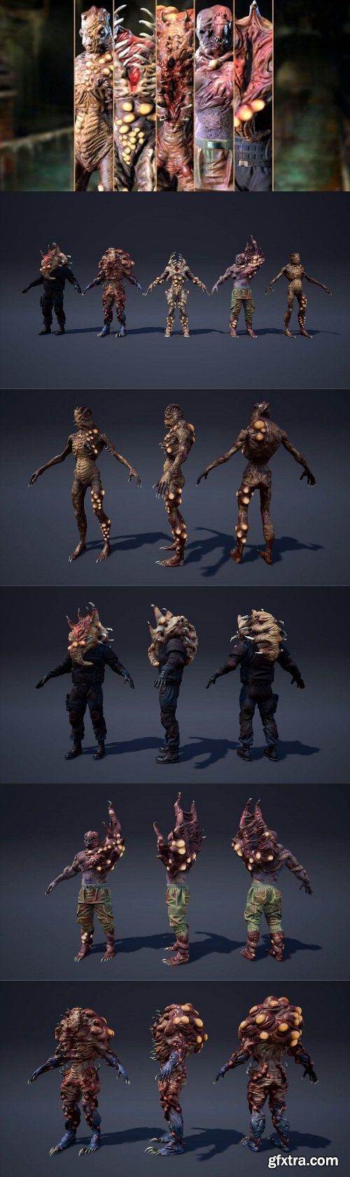 Unreal Engine - Humanoids Creatures Pack