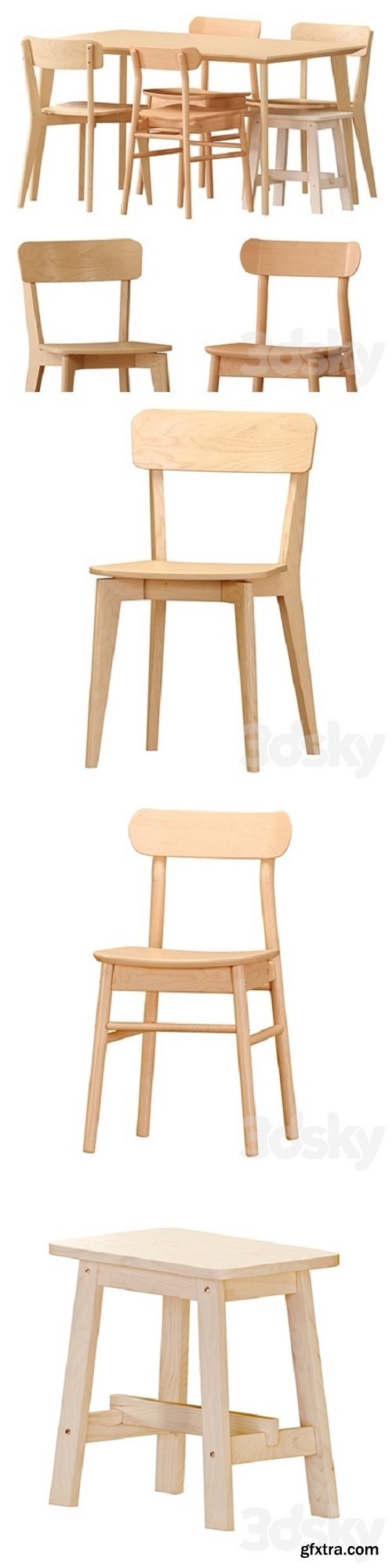 IKEA LISABO Table And Chairs » GFxtra
