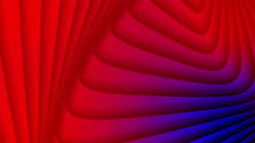 Videohive - Animated blue, red background. 4k blue and red stripe wave gradient animation - 40681083 - 40681083