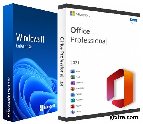 Windows 11 Enterprise 22H2 Build 22621.900 With Office 2021 Pro Plus Multilingual