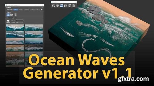 Ocean Waves Generator v1.1 for 3DS Max