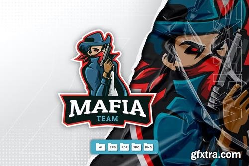 Mafia Mascot Logo Design Mafia Mascot Logo Design