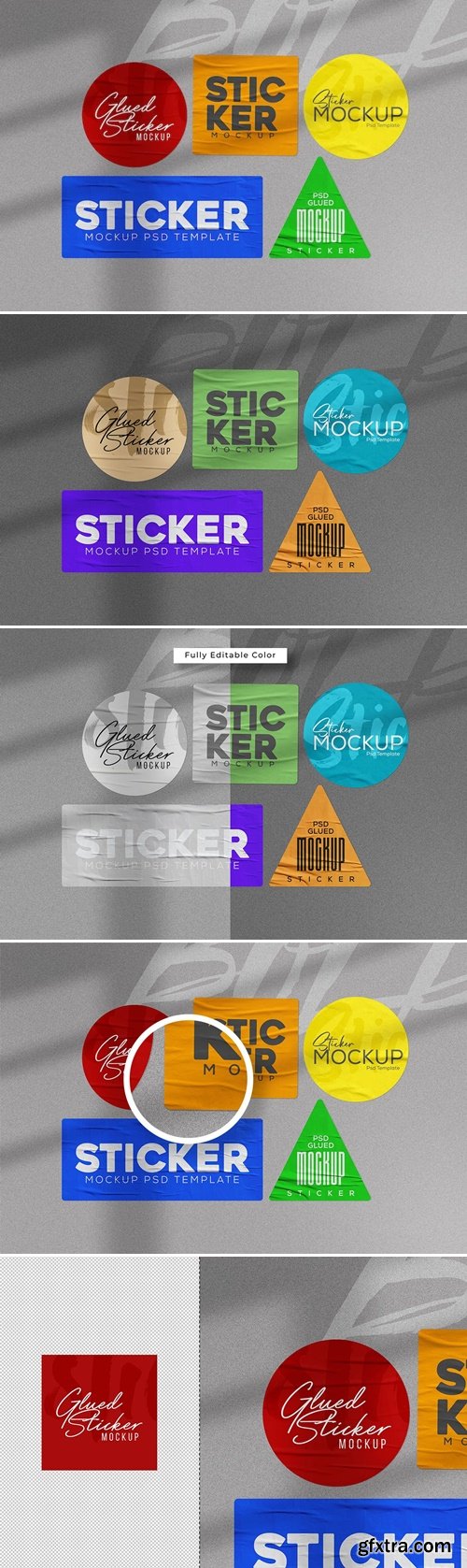 Sticker Mockup 3MC4ANH