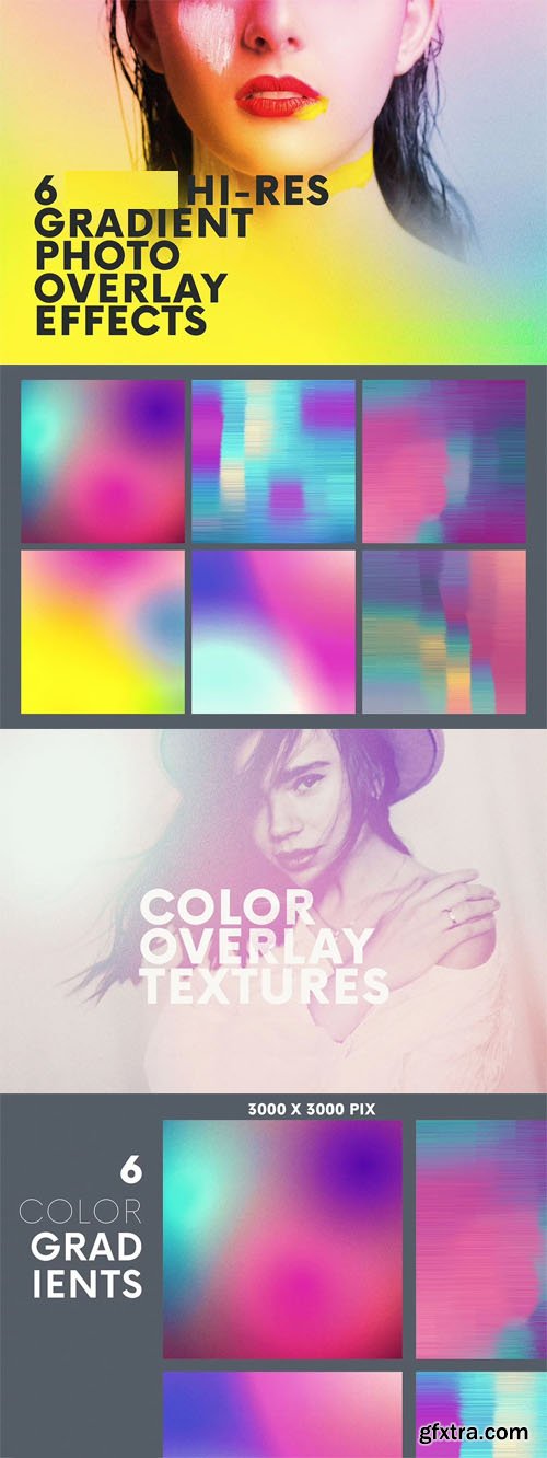 6 Gradient Photo Overlay Effects