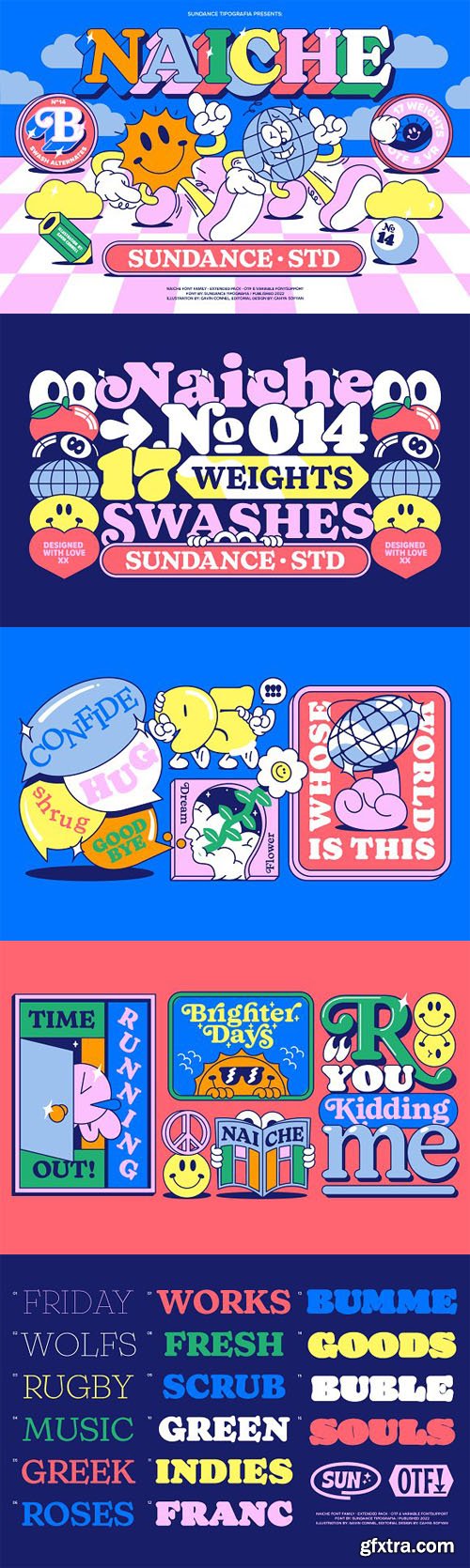 Naiche Serif Font Family [17-Weights]