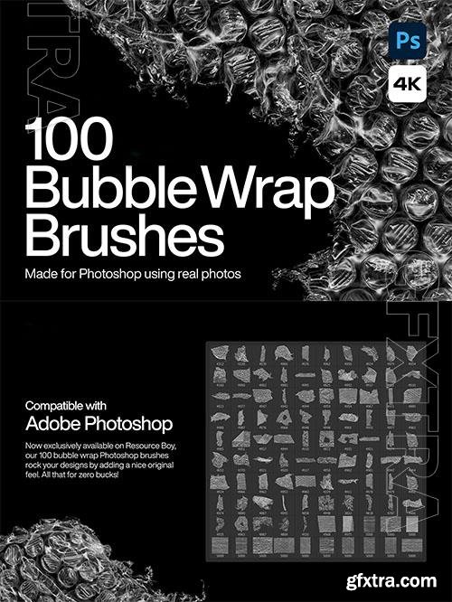 100 Bubble Wrap Photoshop Brushes