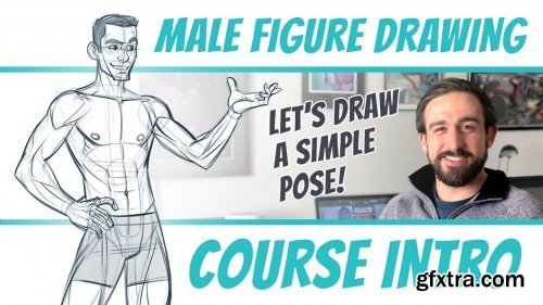 Figure Drawing Basics - The Male Figure