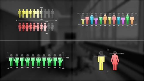 Videohive - People Chart Infographic | Premiere Pro - 41212835 - 41212835