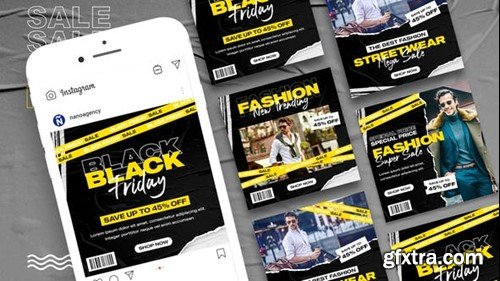 Videohive Fashion Black Friday Social Media Banner 41412789