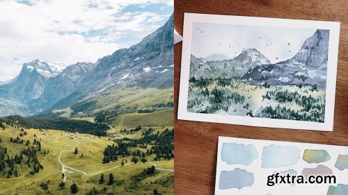 Watercolor Landscapes for Beginners: How to Paint What You See
