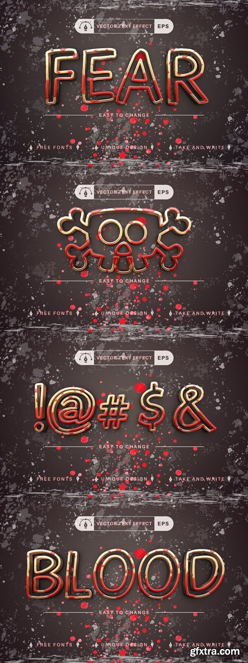 Blood Rust - Editable Text Effect, Font Style F22HKK2
