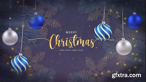 Videohive Merry Christmas Text Reveal 41584647