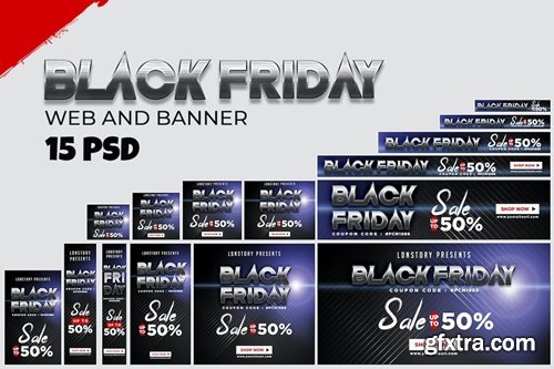 Black Friday Banner Ads 4BVPZAF