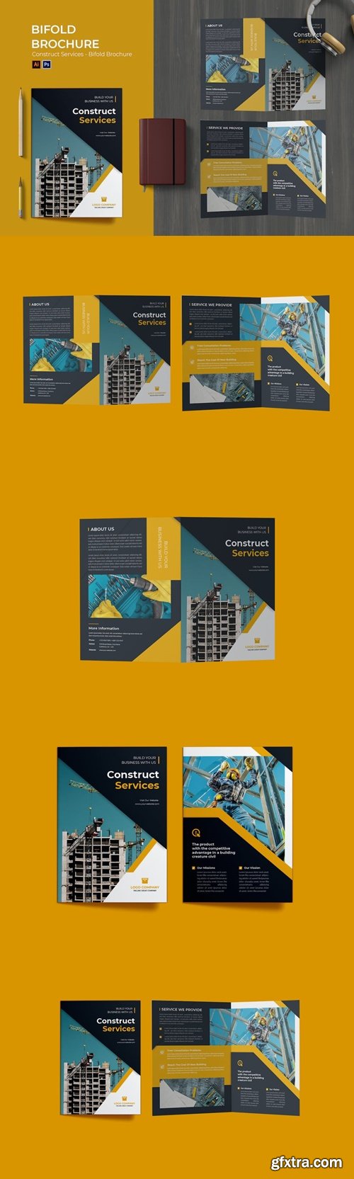 Construct Services Bifold Brochure L6ZPZ7E