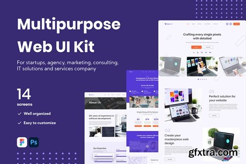 Multipurpose Web UI Kit 9SSGY95