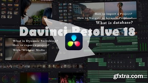 DaVinci Resolve: Part 1- Database, Dynamic Switching, Exporting and importing projects
