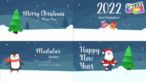 Videohive - Christmas Greetings Scenes | FCPX - 41808229 - 41808229