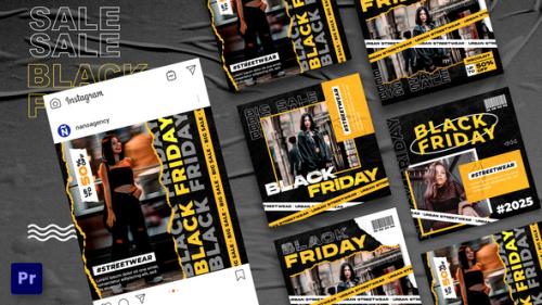 Videohive - Black Friday Sale Banners Template For Premiere Pro - 41810474 - 41810474