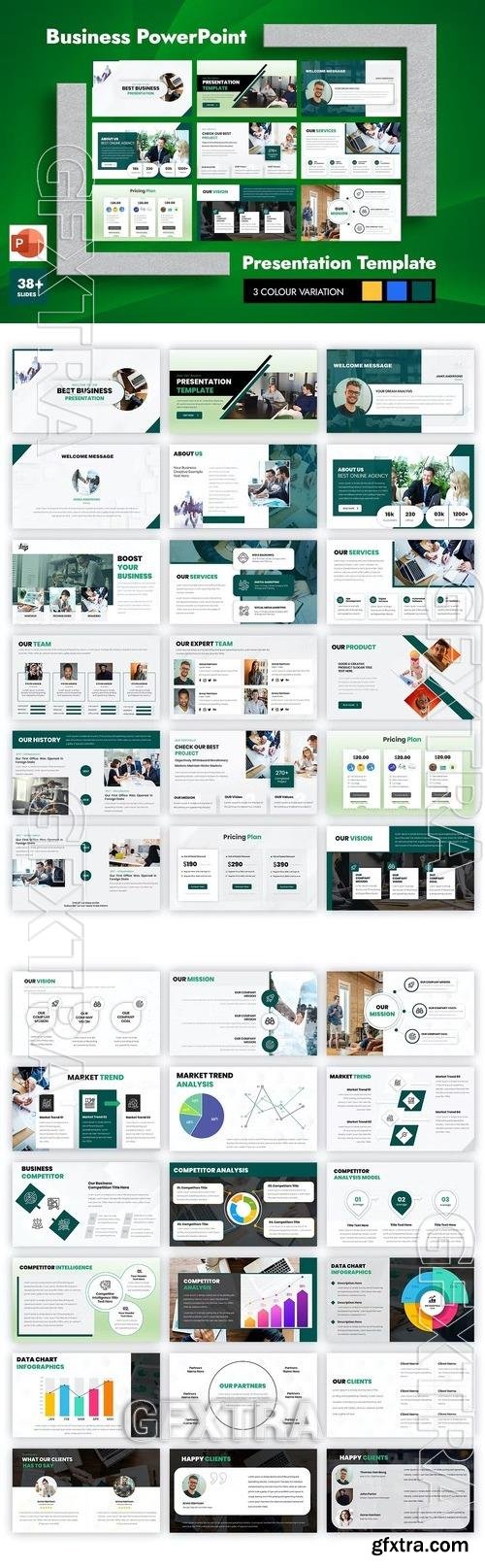 About Company PowerPoint Presentation Template JZH3LH7
