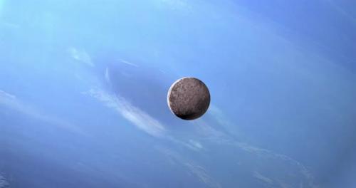 Videohive - Gonggong Orbiting near Neptune - 41771047 - 41771047