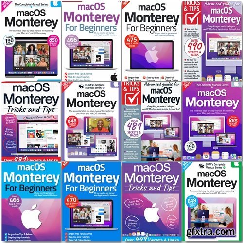 macOS Monterey The Complete Manual, Tricks And Tips, For Beginners - 2022 Full Year Issues Collection
