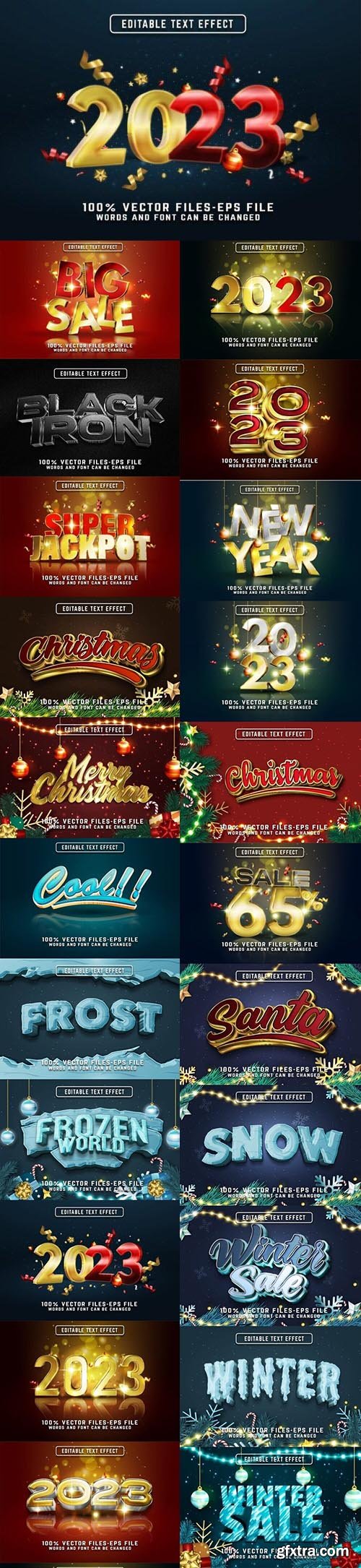 Christmas Text Effect 2023