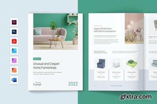 Furniture Company Product Catalog Template JBV2VFT